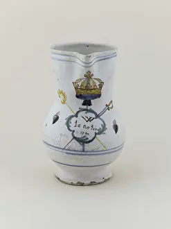 Pitcher: Anonymous. Three-Order Jug. Crockery, 1790