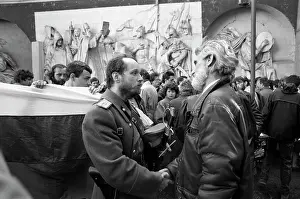 Anrei Galitzine and Mikhail Ustinov, 1990