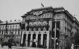 Schwarzenbergplatz: Anschluss of Austria to the German