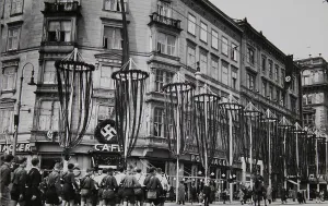 Karntnerstrasse: Anschluss Austria to the German Reich