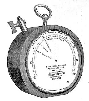 Ansell: Ansell's Fire-Damp Indicator 1880