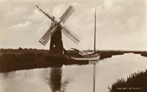 Ludham: The Ant Windmill at Ludham, Norfolk Broads