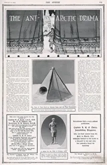 Epitaph: The Antarctic Drama - page from The Sphere