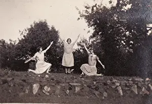 Ante: That Ante Dem Feeling three pose outdoors