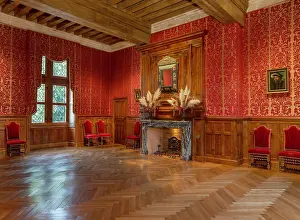 Rideau: Antechamber, Chateau d'Azay-le-Rideau