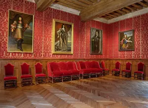 Rideau: Antechamber, Chateau d'Azay-le-Rideau