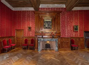 Mignard: Antechamber, Chateau d'Azay-le-Rideau