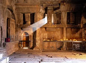 Gravestone: Antechamber, Surb Karapet, Noravank monastery, Vayots Dzor, Armenia