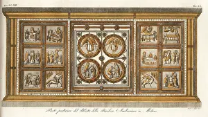 Giarrè: Antependium of altar in the Basilica di Sant'Ambrogio