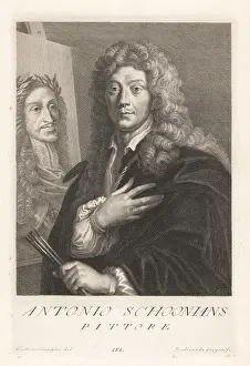 Pittore: Anthoni Schoonjans, Flemish portrait painter, 1655-1726