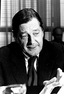 Crosland: Anthony Crosland at a meeting