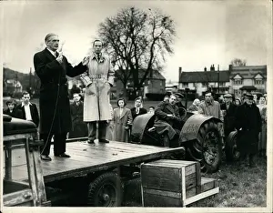 Wycombe: Anthony Eden gives by-election speech, High Wycombe