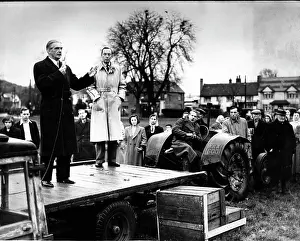 Wycombe: Anthony Eden gives by-election speech, High Wycombe