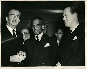 Menon: Anthony Eden, Krishna Menon and Prince George of Denmark