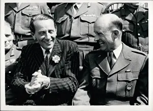 Cigs: Anthony Head, War Minister, General Gruenther, conference