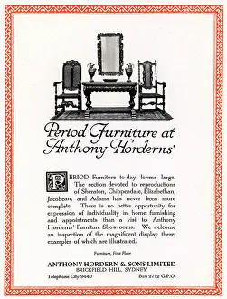 Brickfield: Anthony Hordern & Sons Advertisement