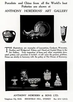 Anthony Hordern & Sons Advertisement