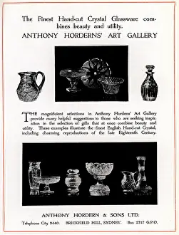 Brickfield: Anthony Hordern & Sons Advertisement