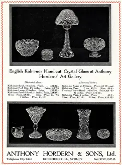 Brickfield: Anthony Hordern & Sons Advertisement