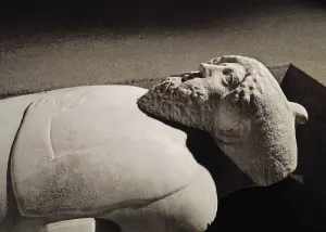 Demise: Anthropoid Sarcophagus. 4th c. BC. Detail. Phoenician