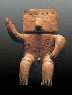 Cotta: Anthropomorphic figure