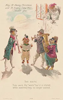 Carollers: Anthropomorphic Humour