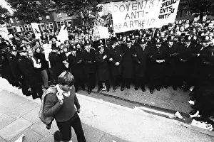 Anti-Apartheid Demonstration in Coventry
