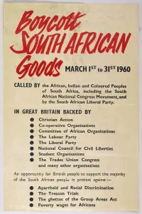 Handbill: Anti-Apartheid Handbill