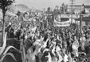 Steinhoff: Anti-British demonstration from Uncle Kruger, 1941