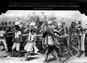 201626: Anti-British propaganda exhibit of the exhibition