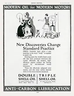 Lubrication: Anti-Carbon Lubrication Advertisement