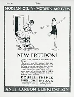Lubrication: Anti-Carbon Lubrication Advertisement