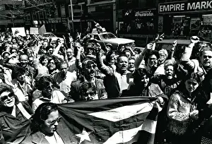 Cubans: Anti-Castro Demonstrations in NYC