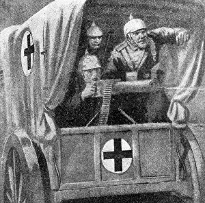 Supposedly: Anti-German propaganda of the German Red Cross in the First