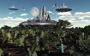 Orbital: Anti-gravity cities of the future