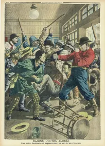 Truncheons: ANTI-JAPANESE RIOT/1907
