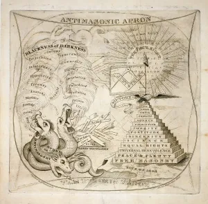 Masons: Anti-Masonic apron