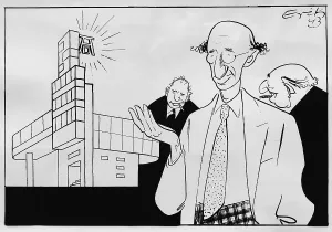 Particular: Anti-Semitic caricature, 1943