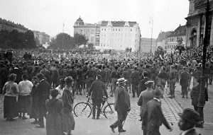 Karlsplatz: Anti-Semitic demonstration