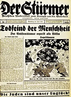 Sturmer: Anti-semitic propaganda 1934