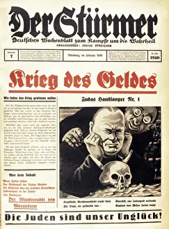 Sturmer: Anti-semitic propaganda 1940