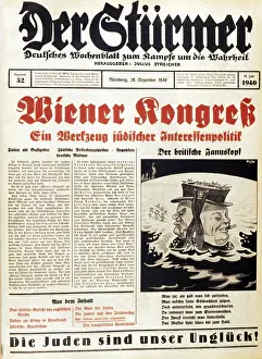 Janus: Anti-semitic propaganda 1940