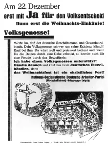 Semitic: ANTI-SEMITISM/LEAFLET