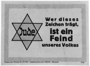 Semitism: ANTI-SEMITISM/LEAFLET