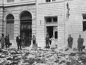 %iln: Anti-Serbian riot in Sarajevo
