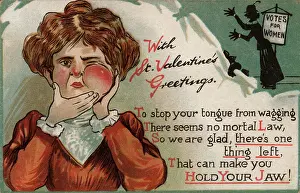 Toothache: Anti-Suffragette Valentine