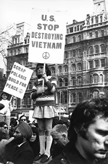 Anti-Vietnam demonstration, 1968
