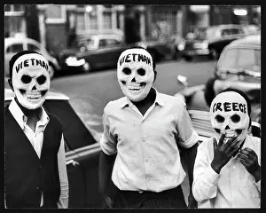 Bill Coward: ANTI-VIETNAM MASKS