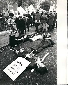 Anti-Vietnam War demonstration, Grosvenor Square, London