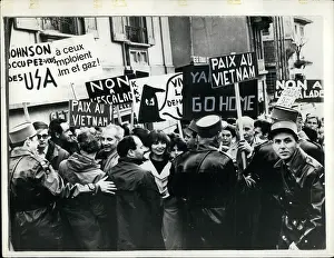 Yanks: Anti-Vietnam War demonstration in Lucerne, Switzerland